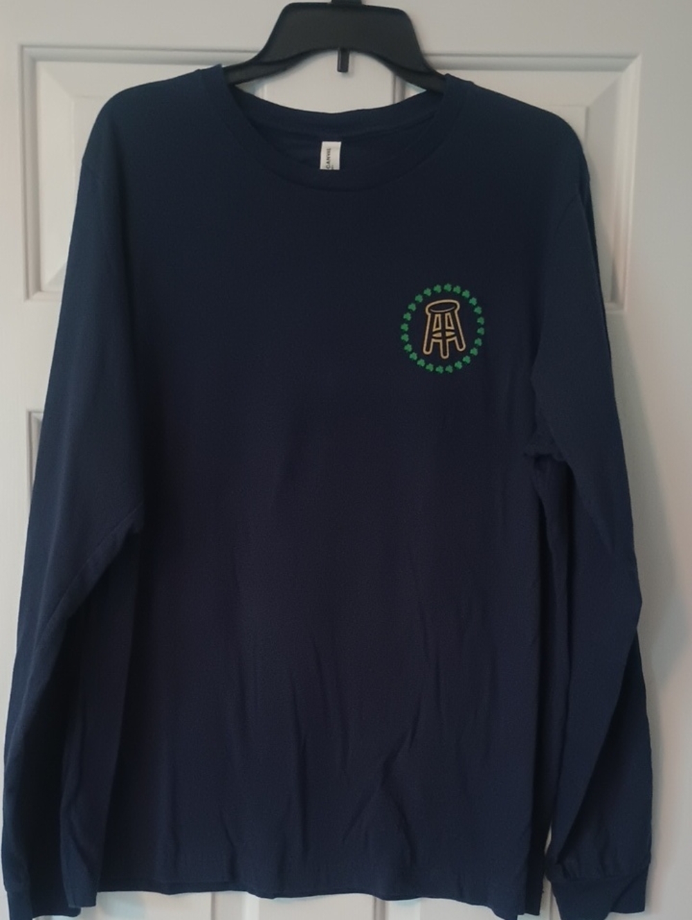 Rare Tiger Kings Navy Long Sleeve Tee with Green Accent